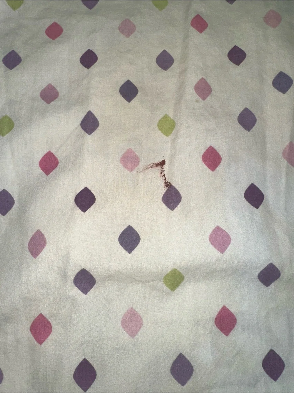 Infant crib Purple & Green Geometric Home Bedding Set - Unbranded